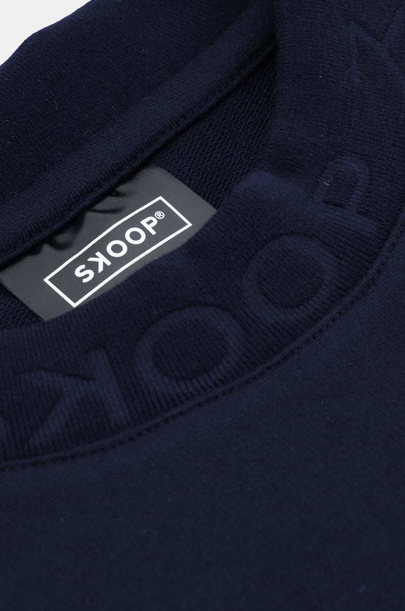 SKOOP® Debossed Box Tee Delft Blue - SKOOP