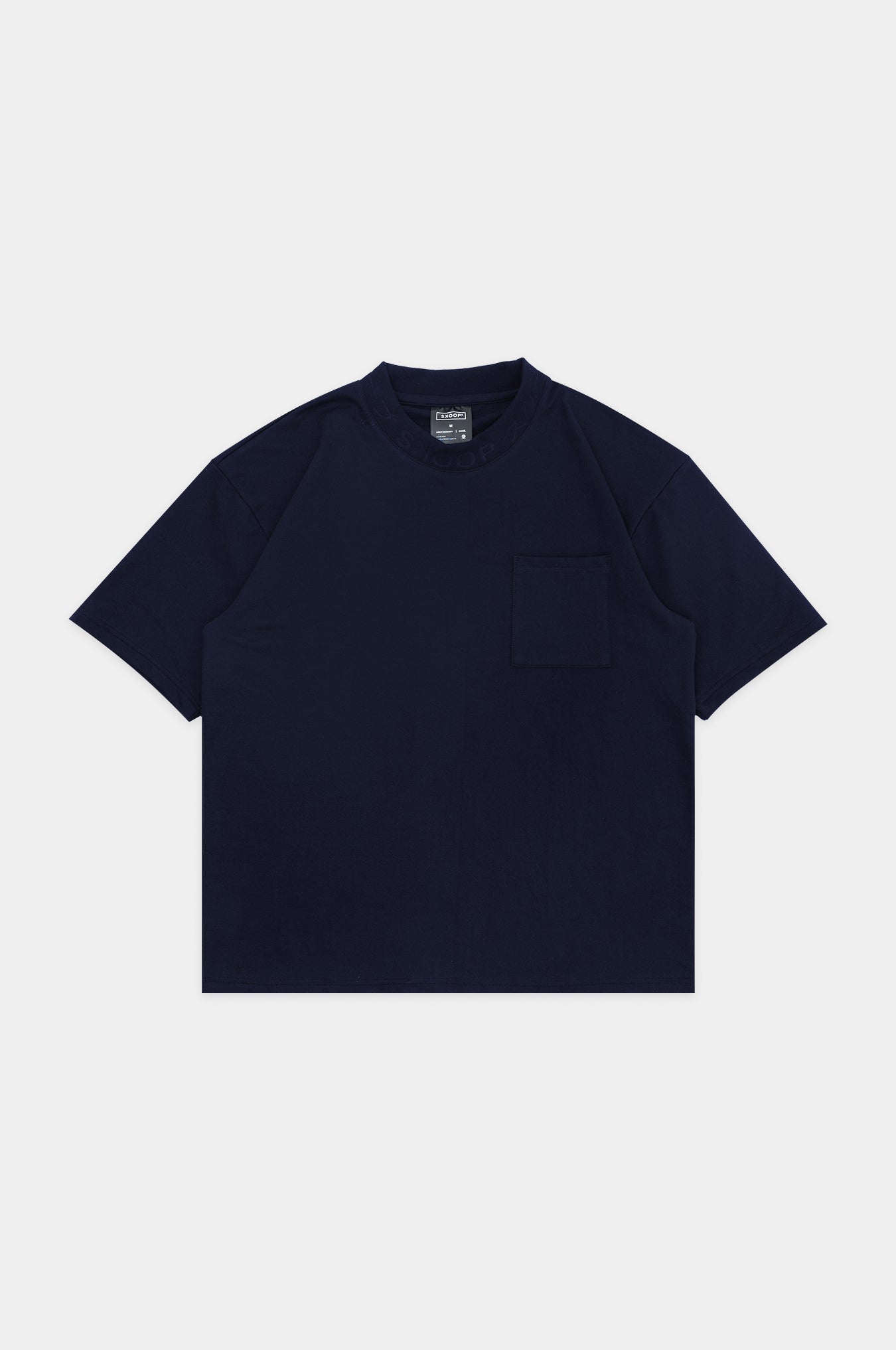 SKOOP® Debossed Box Tee Delft Blue - SKOOP