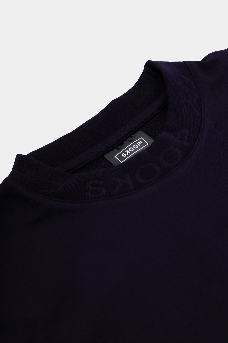 SKOOP® Debossed Box Tee Navy Ink - SKOOP