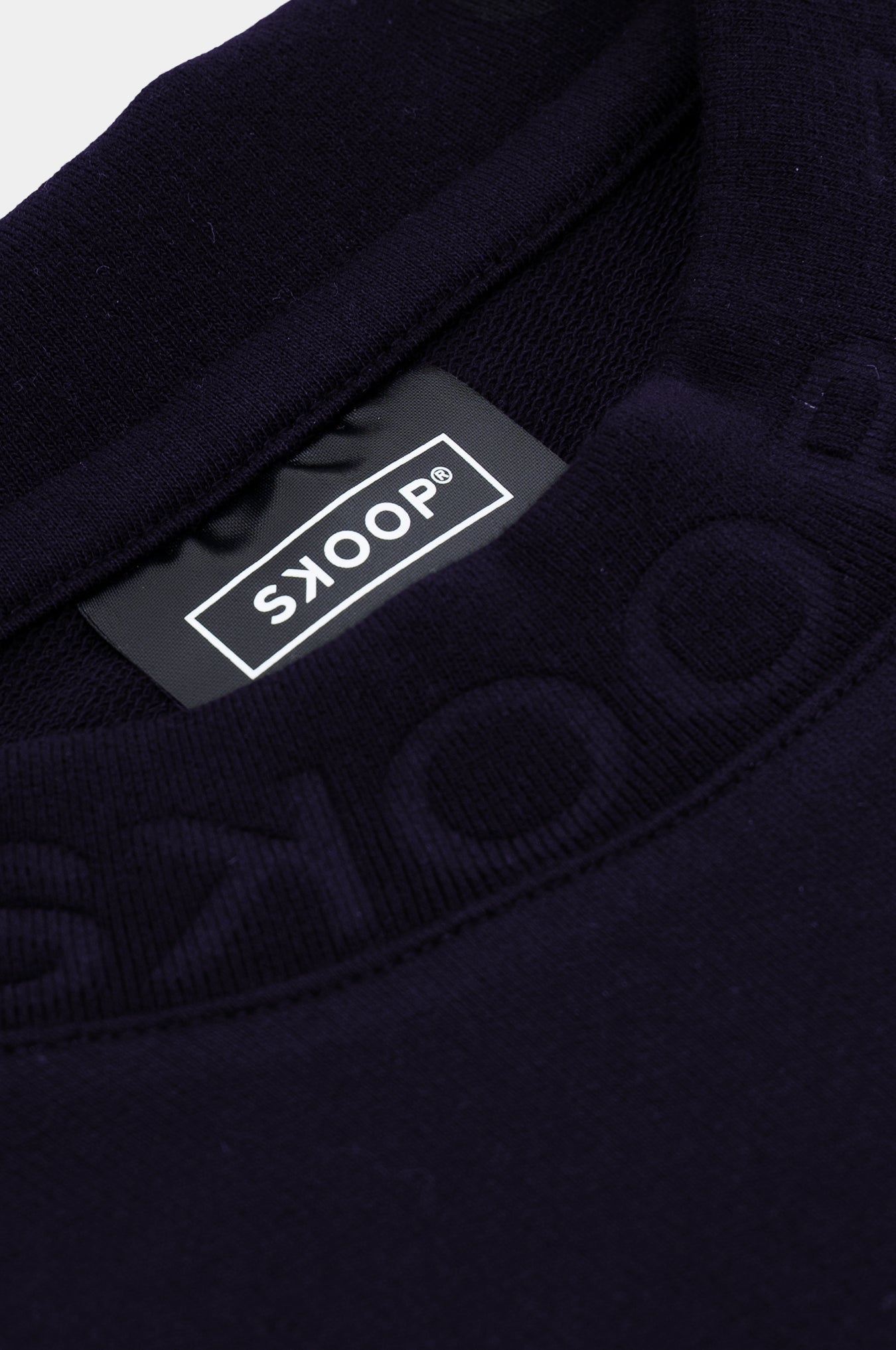 SKOOP® Debossed Box Tee Navy Ink - SKOOP