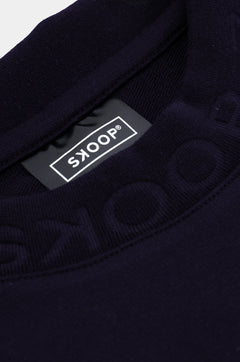 SKOOP® Debossed Box Tee Navy Ink - SKOOP