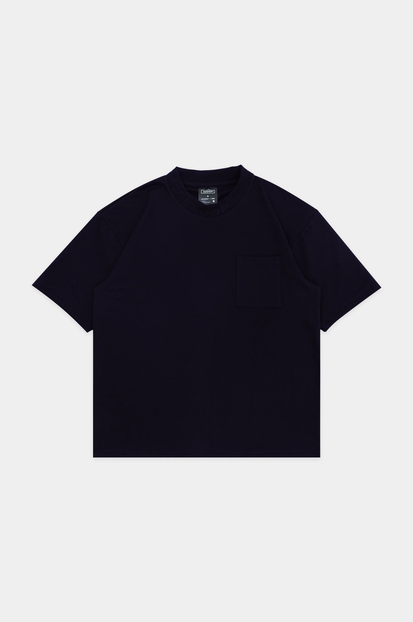 SKOOP® Debossed Box Tee Navy Ink - SKOOP