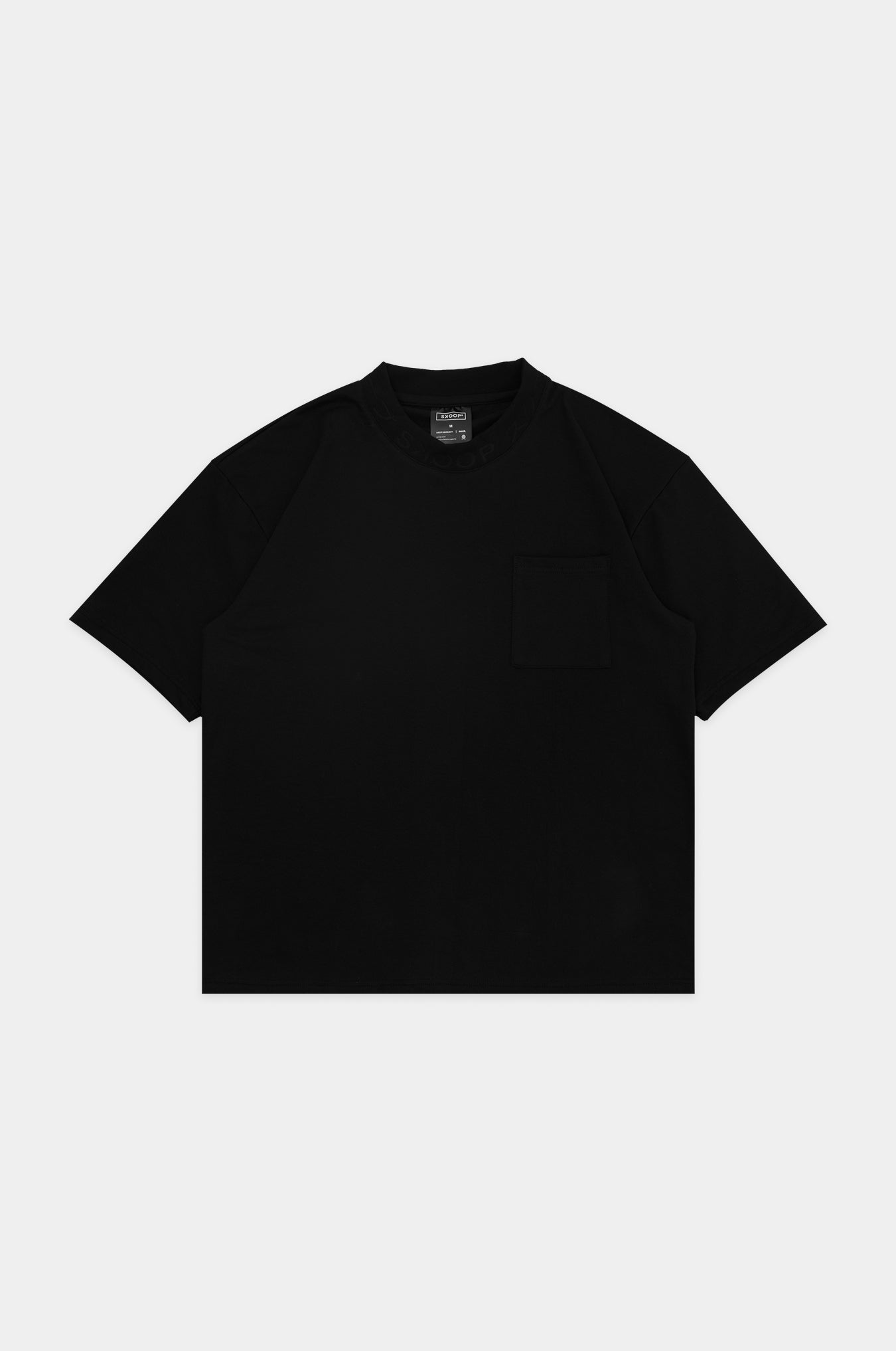 SKOOP® Debossed Box Tee Onyx - SKOOP
