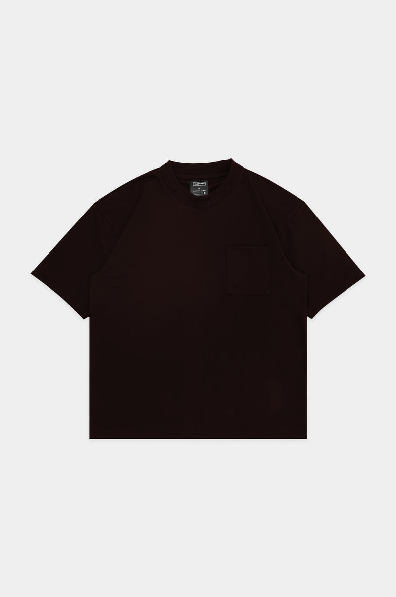 SKOOP® Debossed Box Tee Sahara Dark - SKOOP