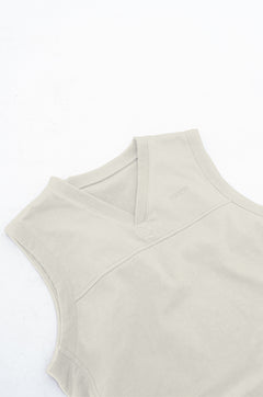 SKOOP® Brushed Fleece Vest Bone White - SKOOP