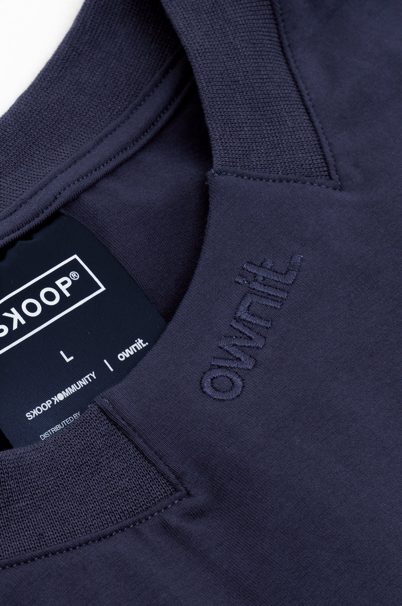 SKOOP® Basiks Crew Neck Shirt Storm - SKOOP