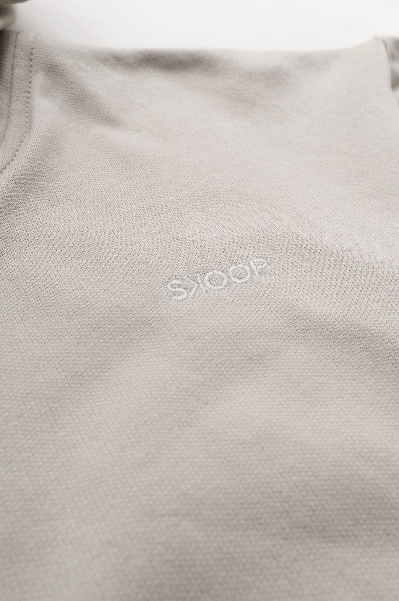 SKOOP® Basiks Bone White Hoodie - SKOOP