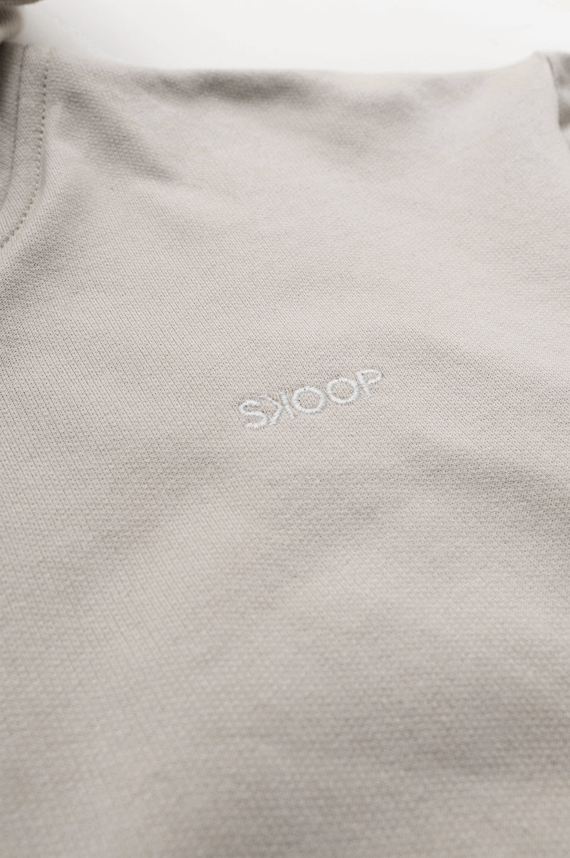 SKOOP® Basiks Bone White Hoodie - SKOOP
