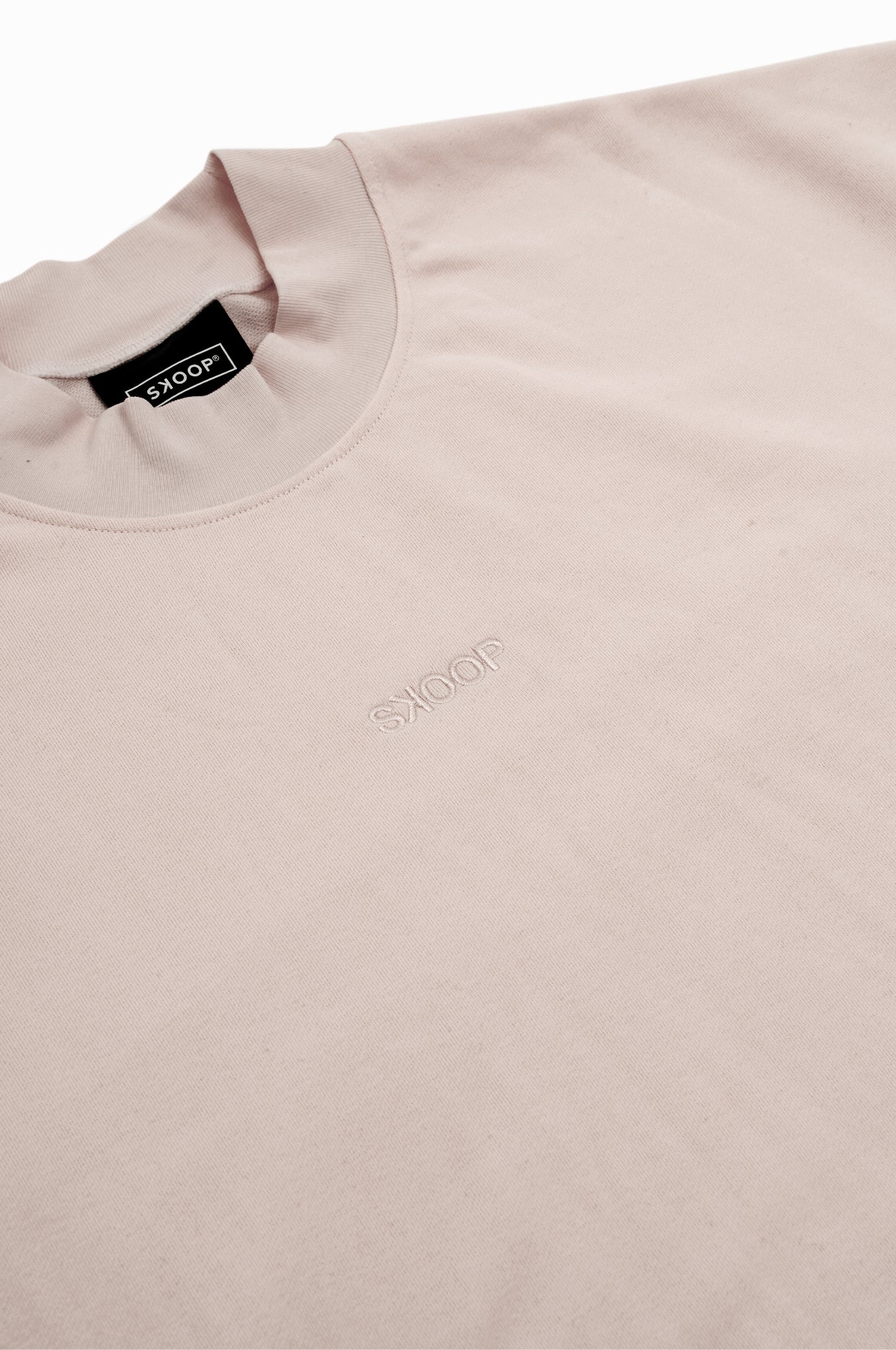 SKOOP® Basiks Mock Neck Shirt Cement - SKOOP