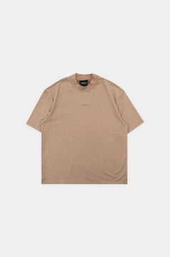 SKOOP® Basiks Mock Neck Shirt Sand - SKOOP
