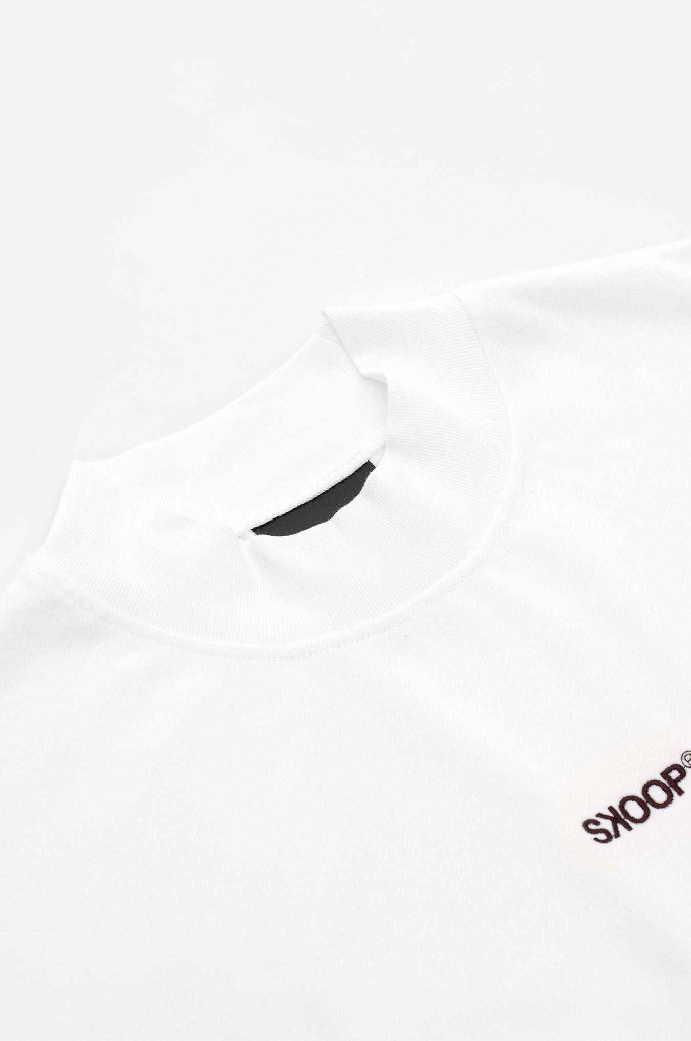 SKOOP® Basiks Mock Neck Snow White - SKOOP
