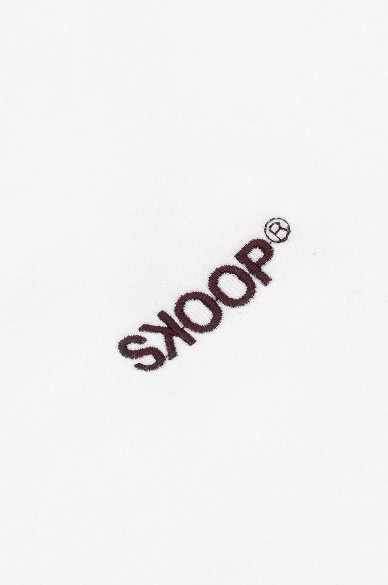 SKOOP® Basiks Mock Neck Snow White - SKOOP