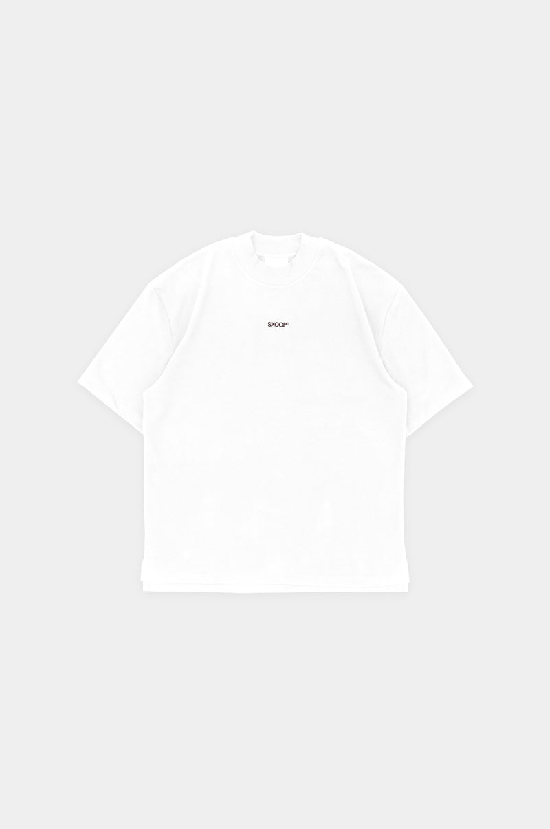 SKOOP® Basiks Mock Neck Snow White - SKOOP