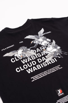 SKOOP® Crewneck Shirt Cloud Dancer Black - SKOOP