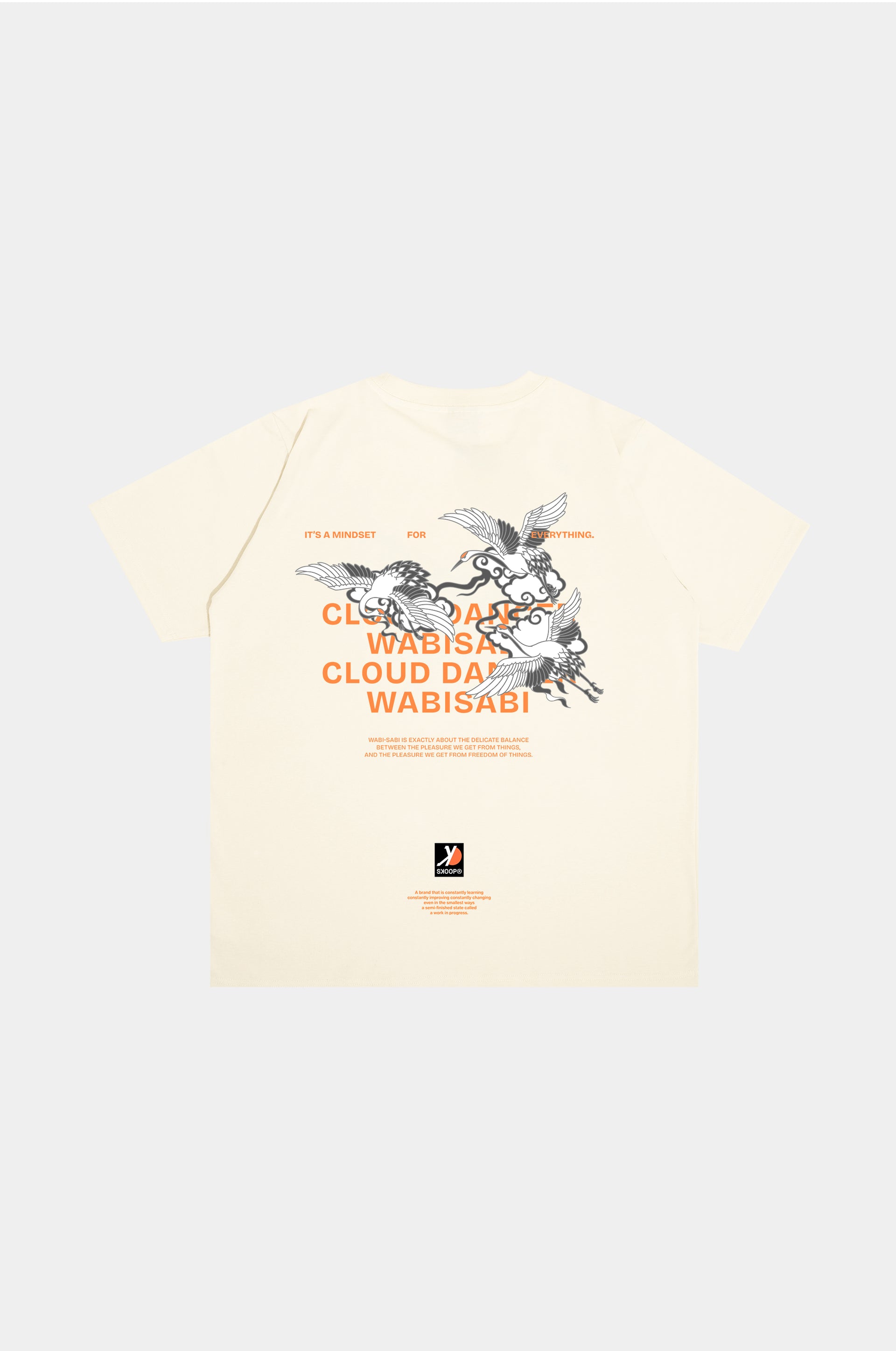 SKOOP® Crewneck Shirt Cloud Dancer Cream