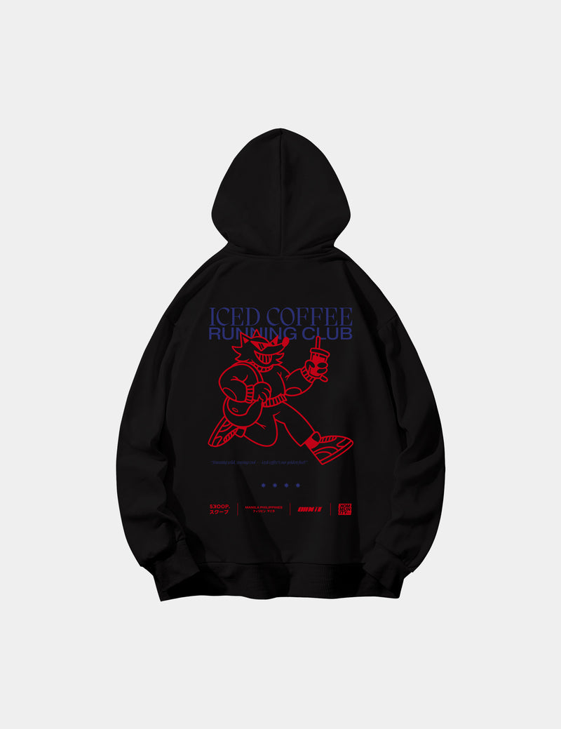 SKOOP® Coffee First Hoodie Cyber Black - SKOOP