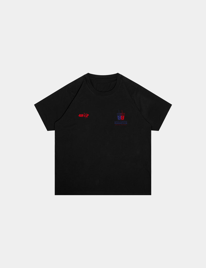 SKOOP® Coffee First Crewneck Shirt Cyber Black - SKOOP