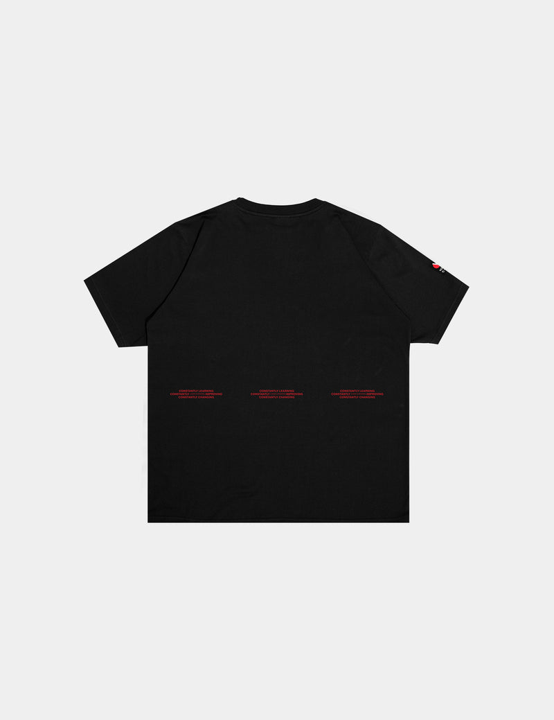 SKOOP® OWN IT SLANT Crewneck Shirt Black - SKOOP