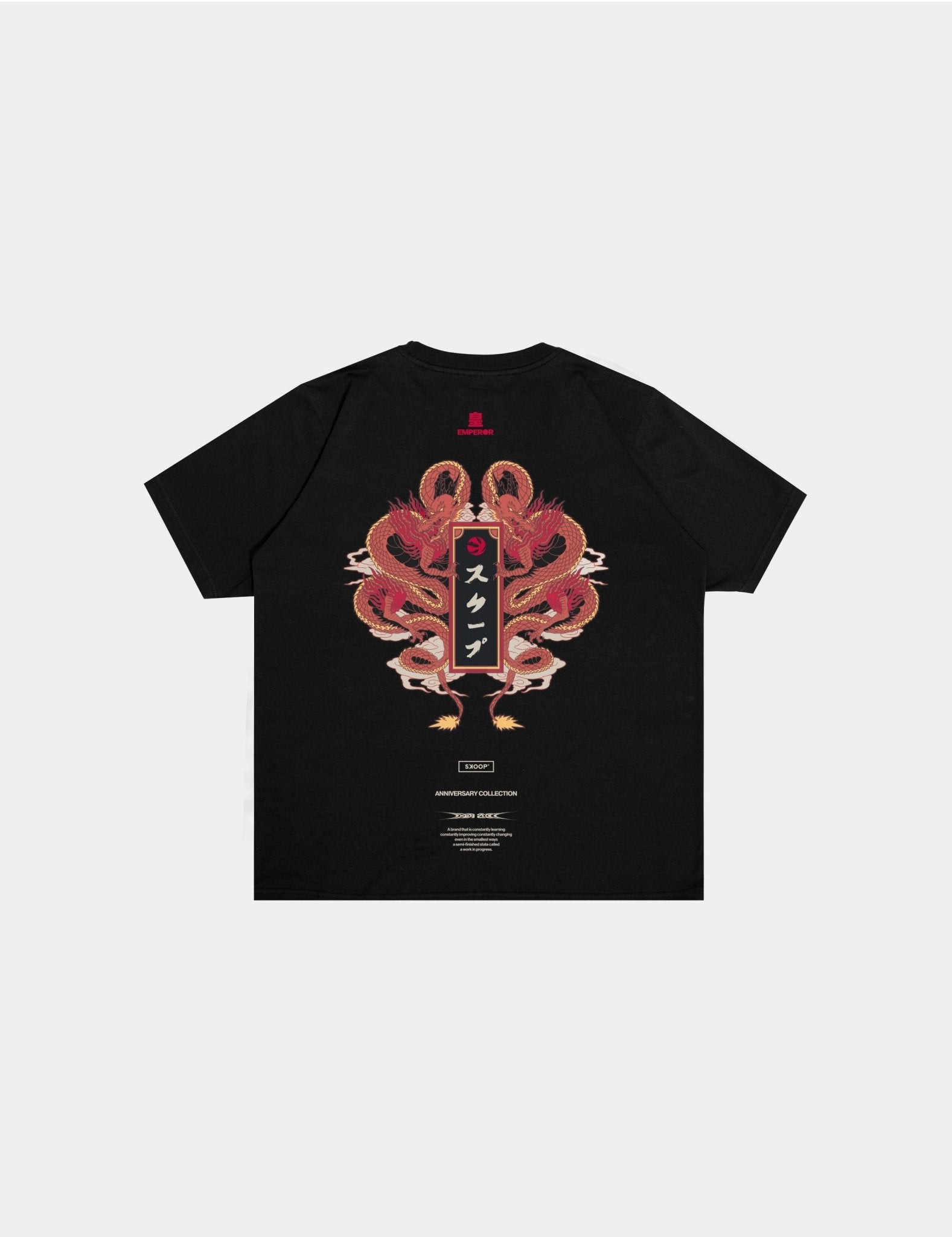 SKOOP® Crewneck Shirt Emperor Black - SKOOP