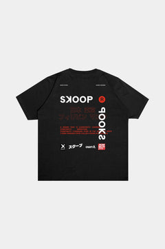 SKOOP® Crewneck Shirt Evergreen SKP Black - SKOOP