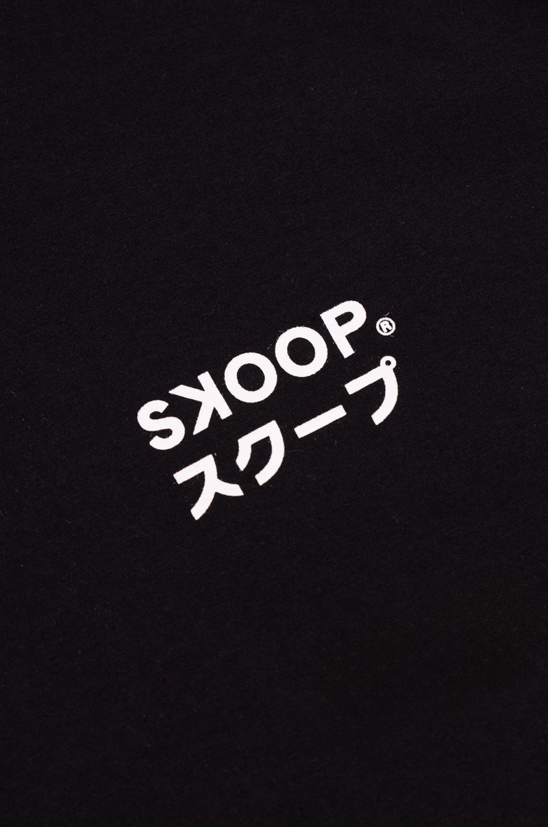 SKOOP® Crewneck Shirt Evergreen SKP Black - SKOOP