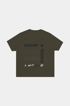 SKOOP® Crewneck Shirt Evergreen SKP Olive - SKOOP