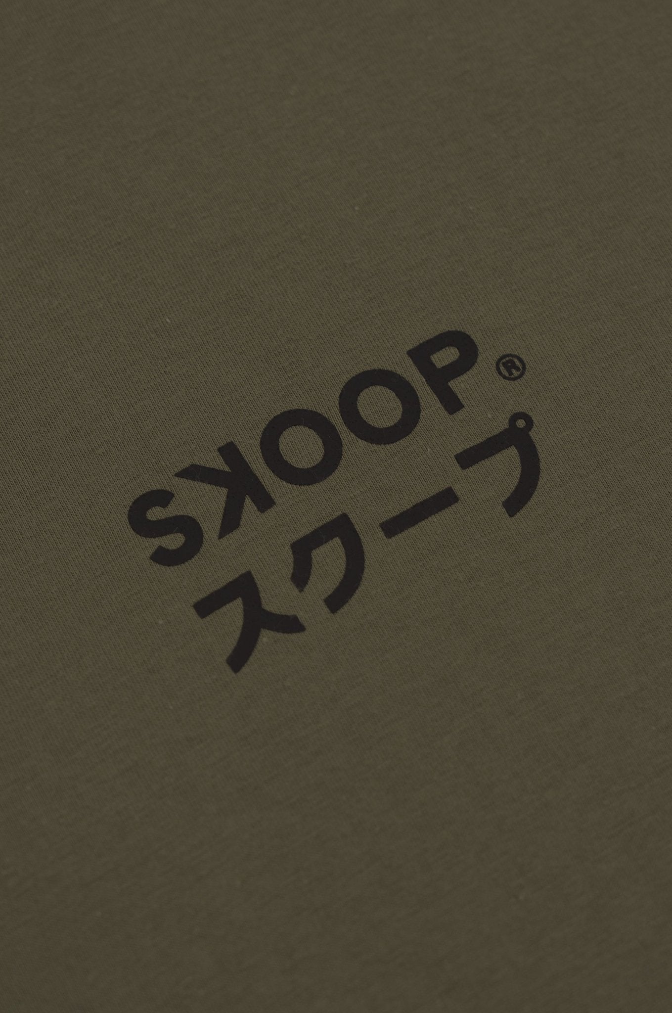 SKOOP® Crewneck Shirt Evergreen SKP Olive - SKOOP