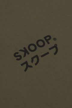 SKOOP® Crewneck Shirt Evergreen SKP Olive - SKOOP