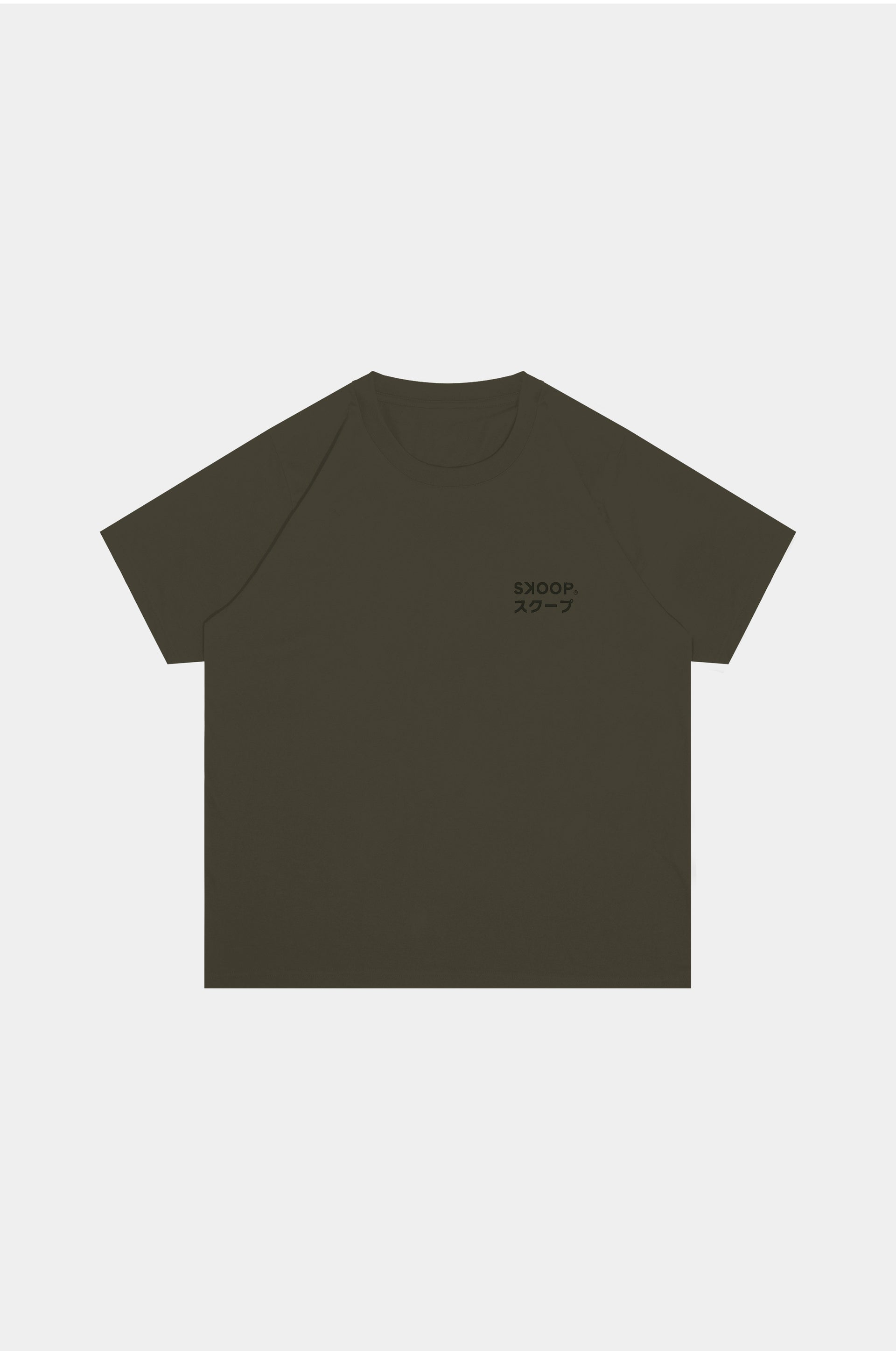 SKOOP® Crewneck Shirt Evergreen SKP Olive