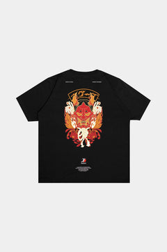 SKOOP® Crewneck Shirt Hannya Black - SKOOP