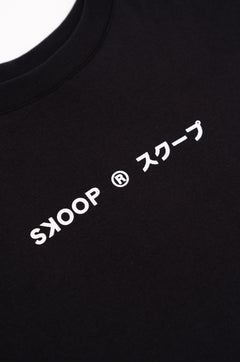 SKOOP® Crewneck Shirt Hannya Black - SKOOP