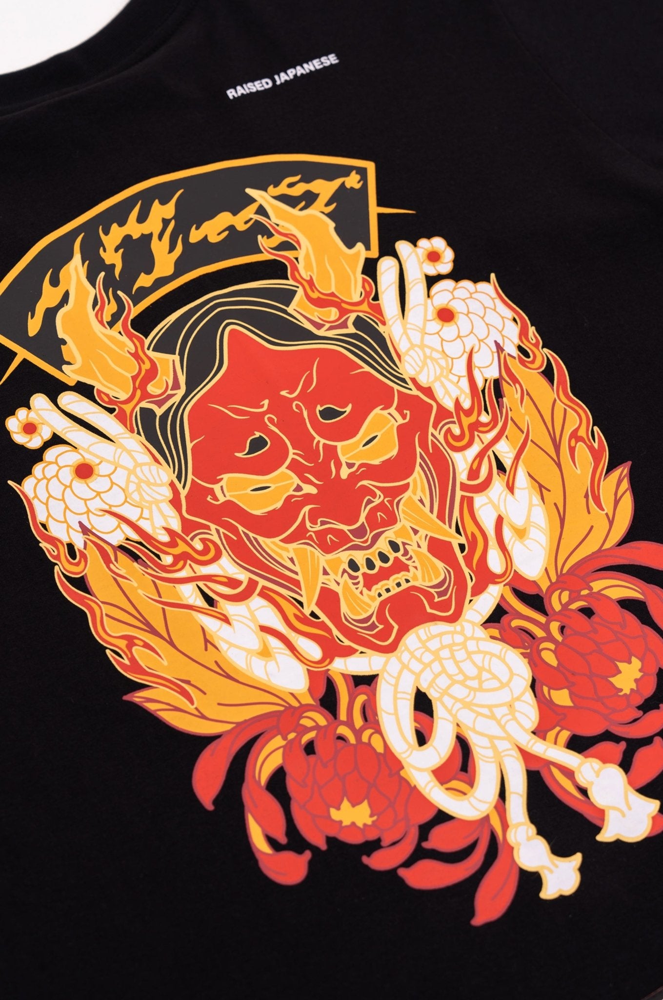 SKOOP® Crewneck Shirt Hannya Black - SKOOP