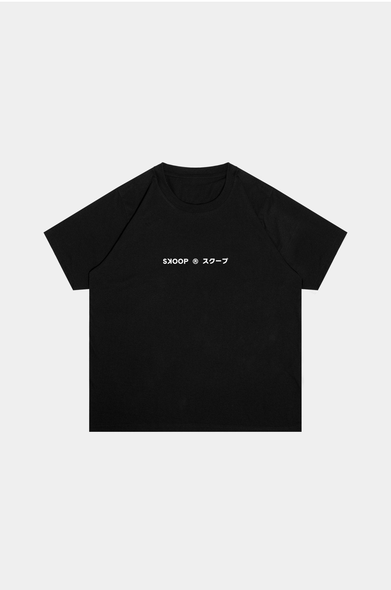 SKOOP® Crewneck Shirt Hannya Black - SKOOP