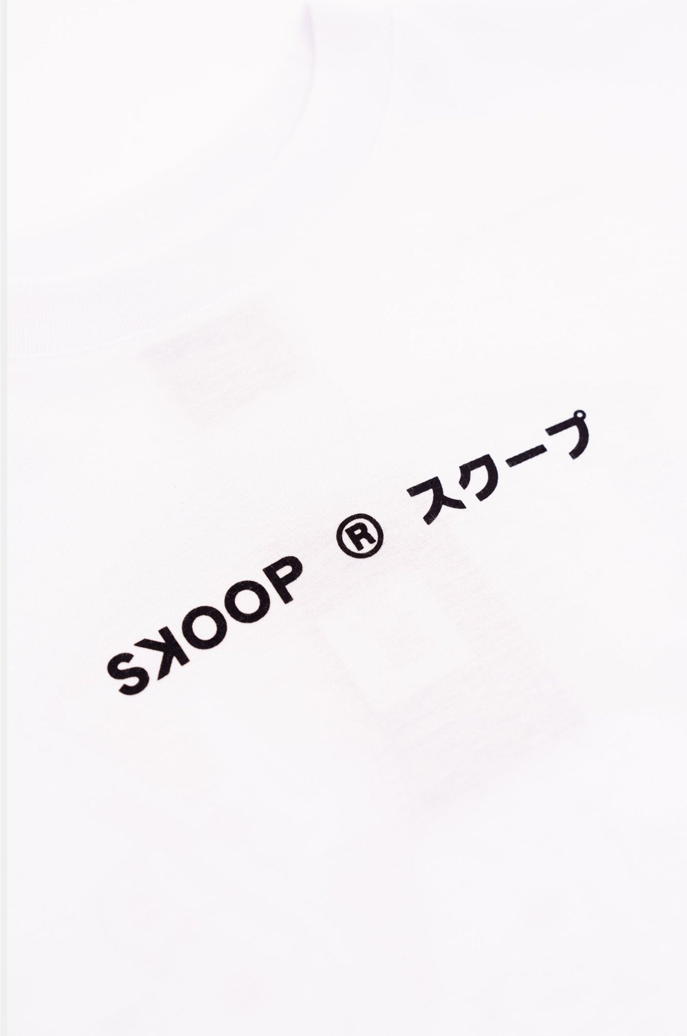 SKOOP® Crewneck Shirt Hannya White - SKOOP