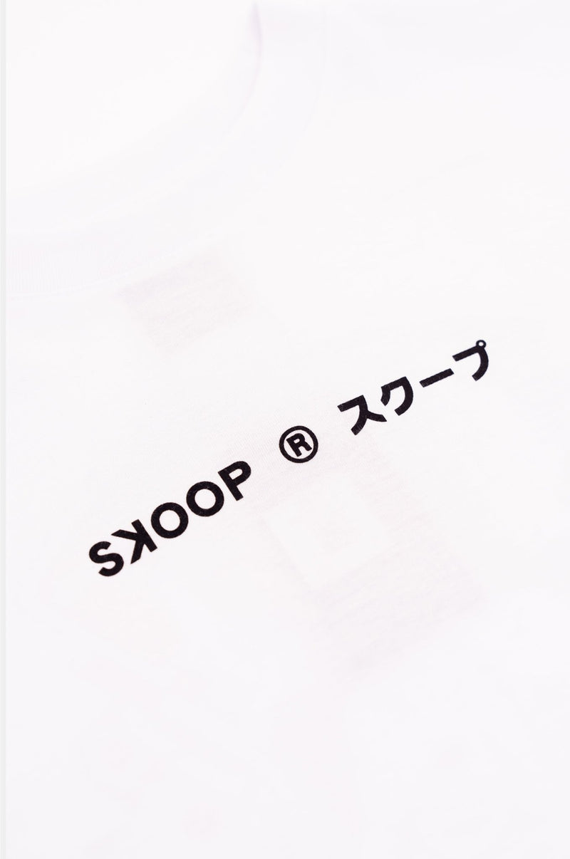 SKOOP® Crewneck Shirt Hannya White - SKOOP