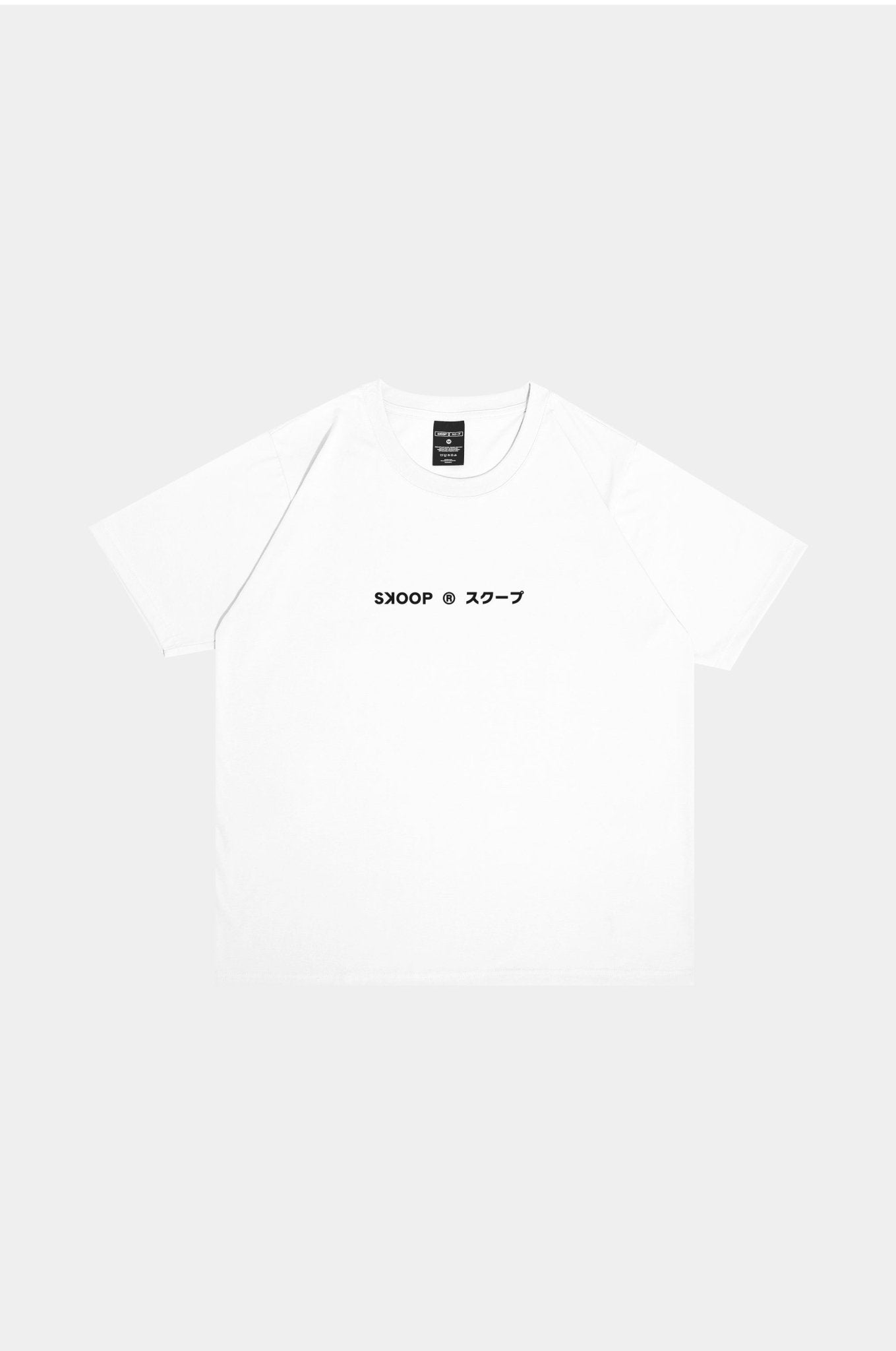 SKOOP® Crewneck Shirt Hannya White - SKOOP