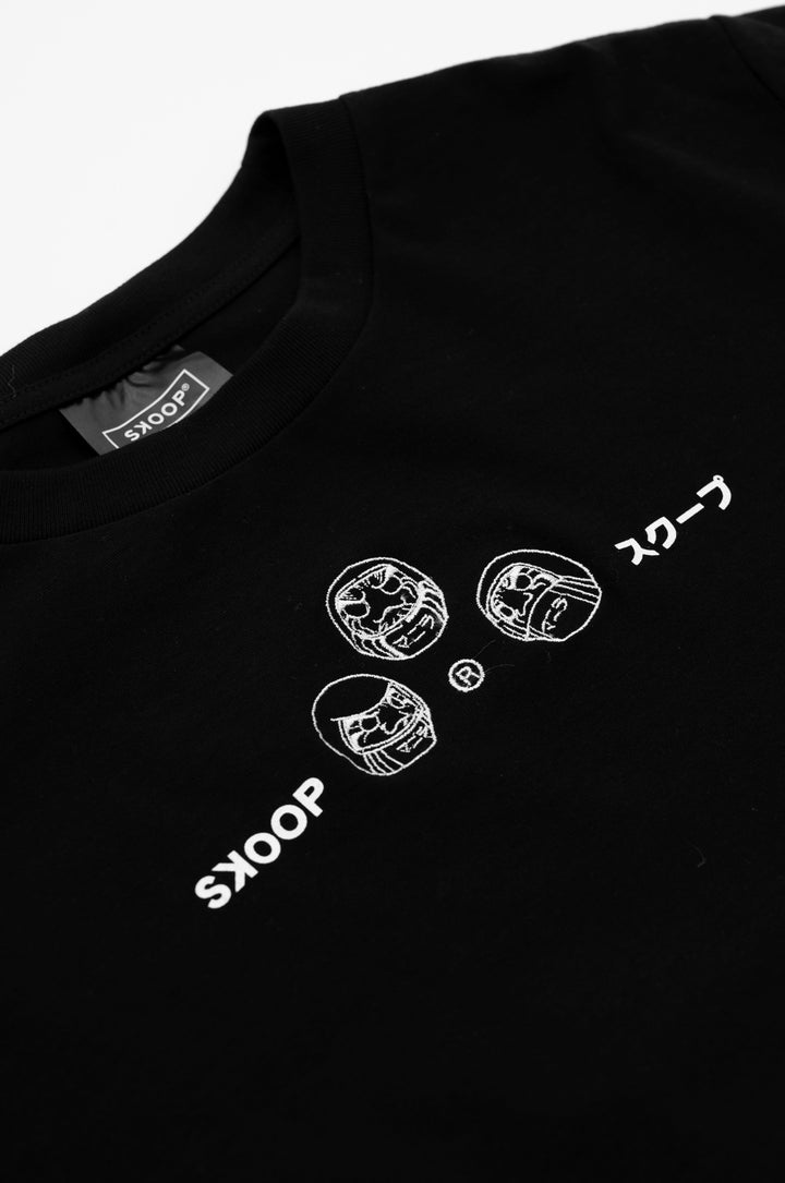SKOOP® Daruma Creed Shirt Black - SKOOP Kommunity