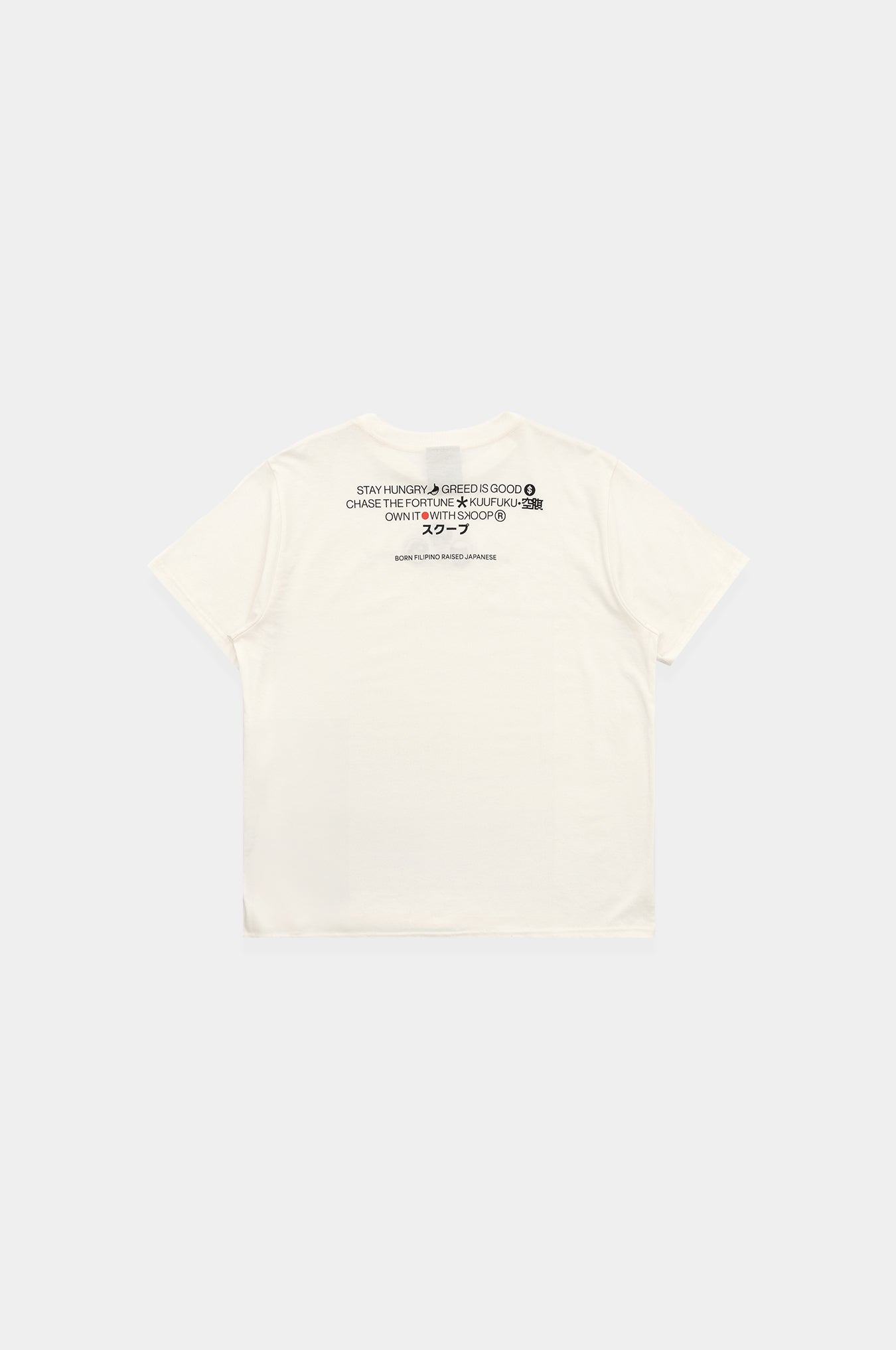 SKOOP® Daruma Creed Shirt Milk White - SKOOP