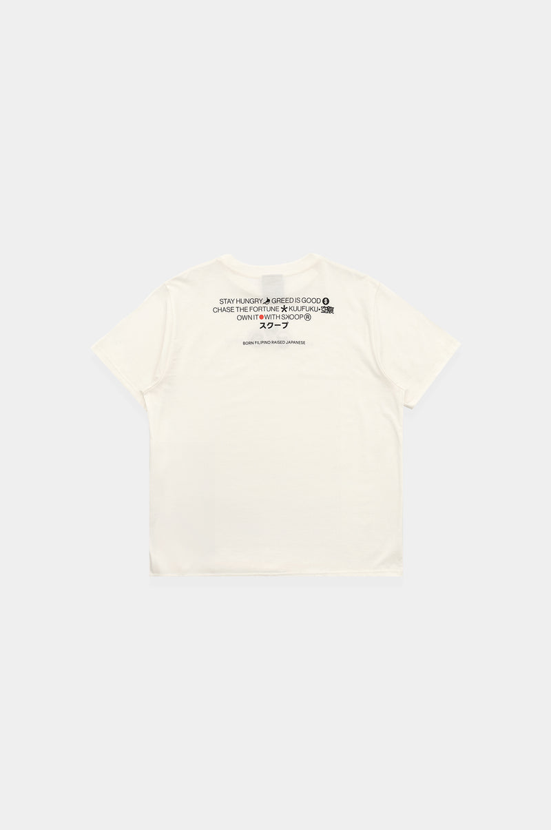 SKOOP® Daruma Creed Shirt Milk White - SKOOP