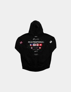 SKOOP® Hoodie Multinational V2 Black - SKOOP