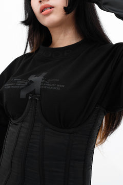 SKOOP® Nero Crew Neck Shirt Onyx - SKOOP