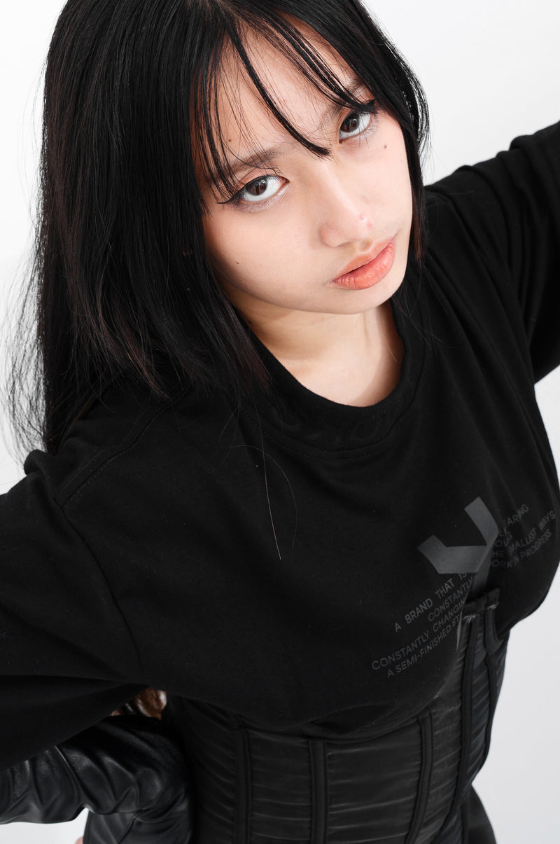 SKOOP® Nero Crew Neck Shirt Onyx - SKOOP