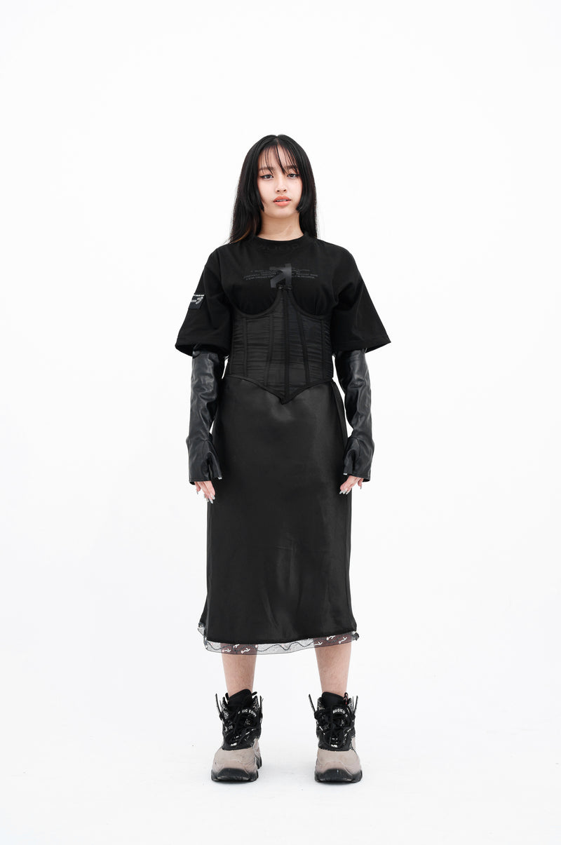 SKOOP® Nero Crew Neck Shirt Onyx - SKOOP
