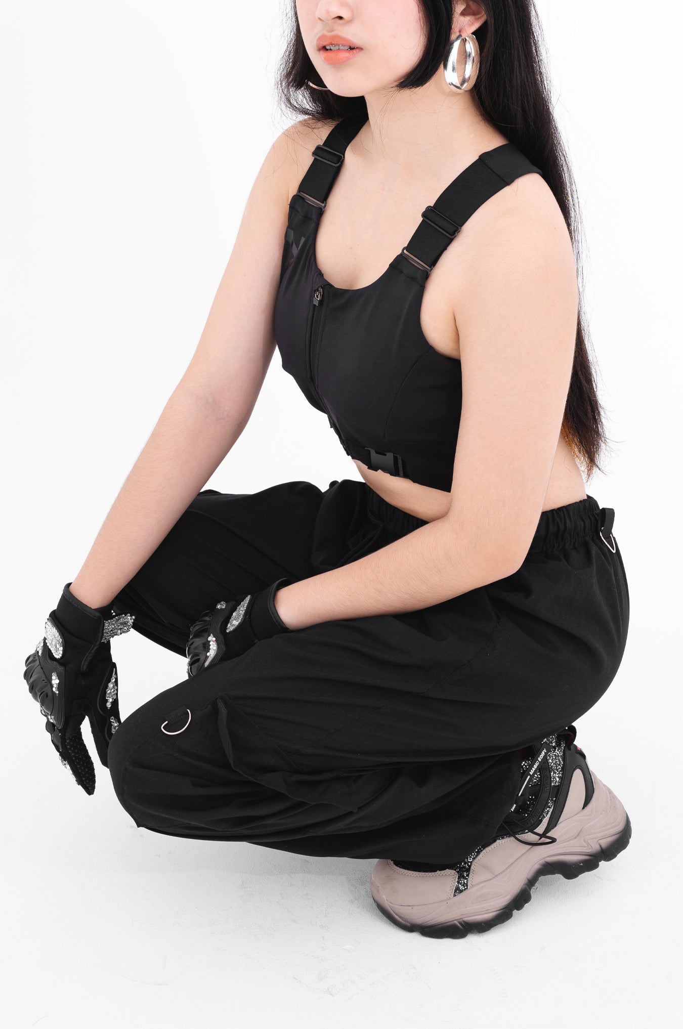 SKOOP® Nero Heavyweight Sports Bra Onyx - SKOOP