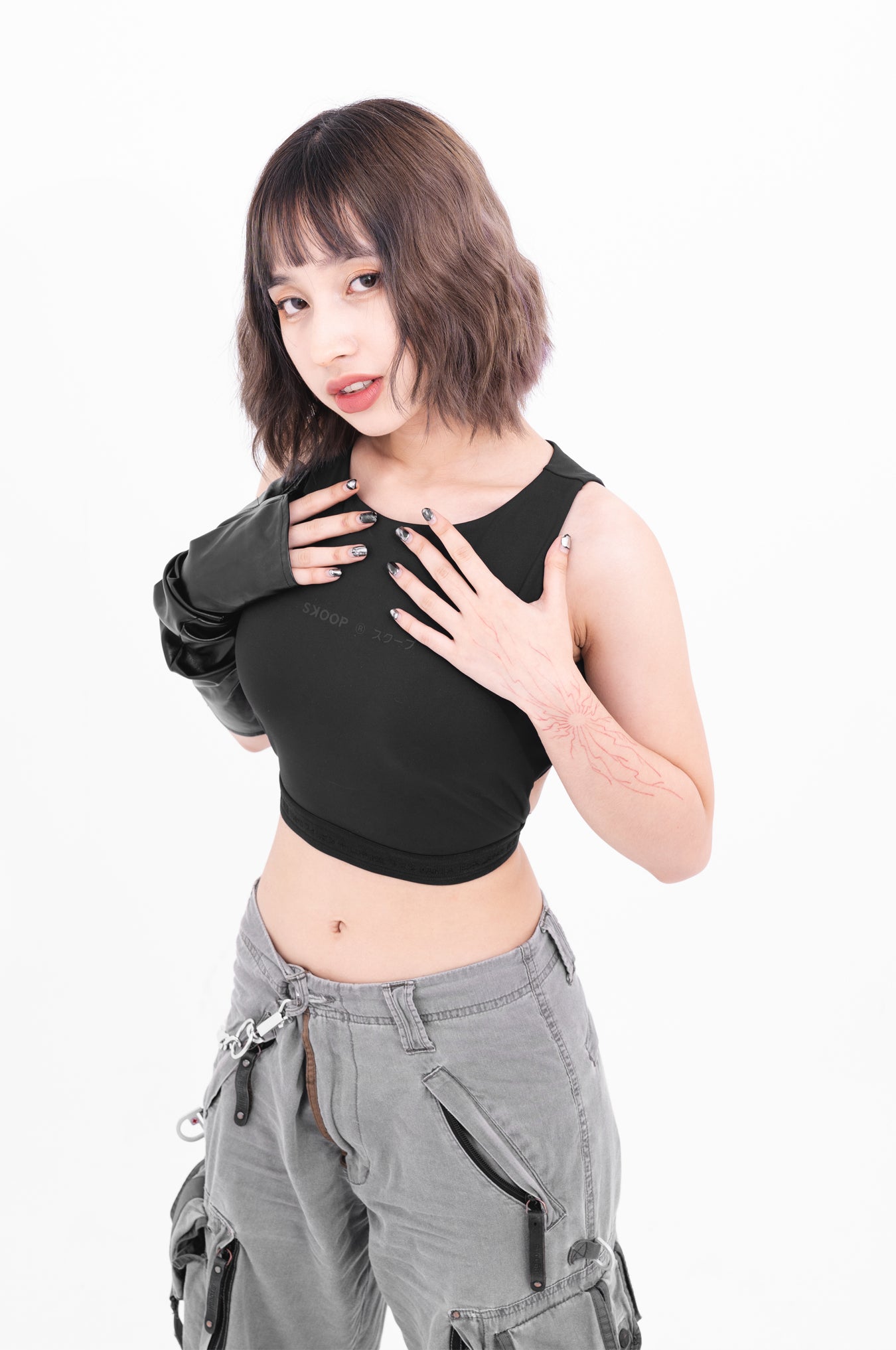 SKOOP® Nero Lightweight Sports Bra Onyx - SKOOP