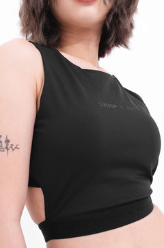 SKOOP® Nero Lightweight Sports Bra Onyx - SKOOP