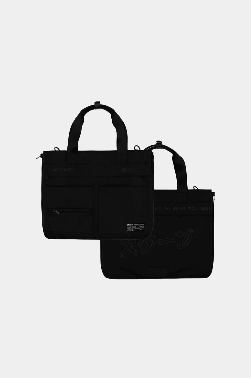 SKOOP® Nero 2 - way Utility Tote Bag - SKOOP