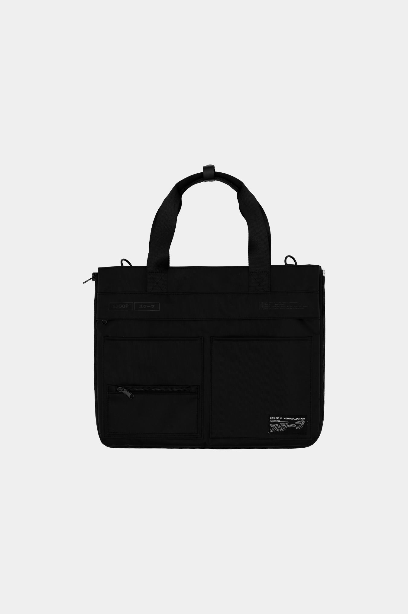 SKOOP® Nero 2 - way Utility Tote Bag - SKOOP
