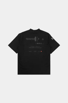 SKOOP® Nero Mock Neck Shirt Onyx - SKOOP