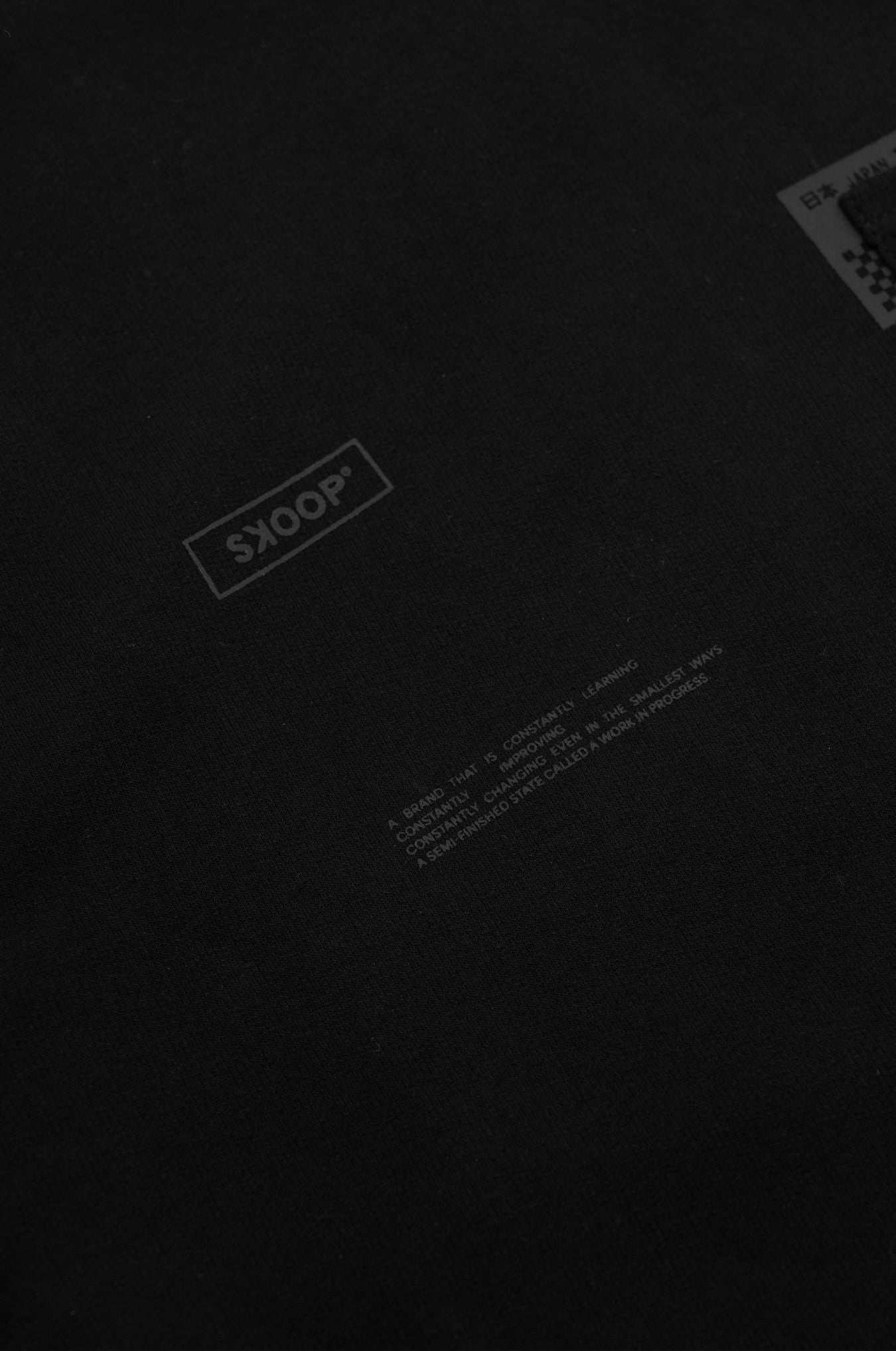 SKOOP® Nero Mock Neck Shirt Onyx - SKOOP